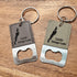 Little Sebago Leather Bottle Opener Keychain
